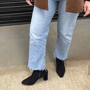 Inez Paz 70 Stretch boots in Black Suede in size 7